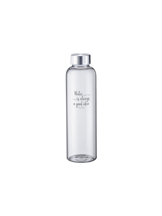 Westmark Viva Water Bottle Glass with Screw Lid...