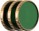 Polarpro Shutter Collection Osmo Action 6 Nd8 Nd16 & Nd32