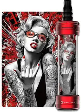 FumyTech Hookah Air Mini Pen Kit 3ml με Ενσωματωμένη Μπαταρία 1500mAh Lips Lady