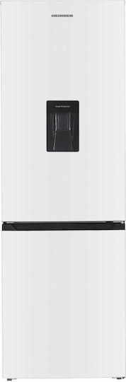 Heinner Fridge-Freezer 313lt H185.8xW60xD60.5cm White HC-HM313WDE++