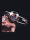 Salena Orgon Bracelet Amethyst Citrine Green Aventurine Red Agate Shell Copper Strips 6 Cm