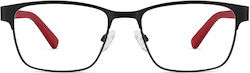 Frog Optical Lesebrillen +2.25 in Schwarz Farbe