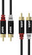 Prolink Cable 2x RCA male - 2x RCA male 1.5m 1KAL101-0150