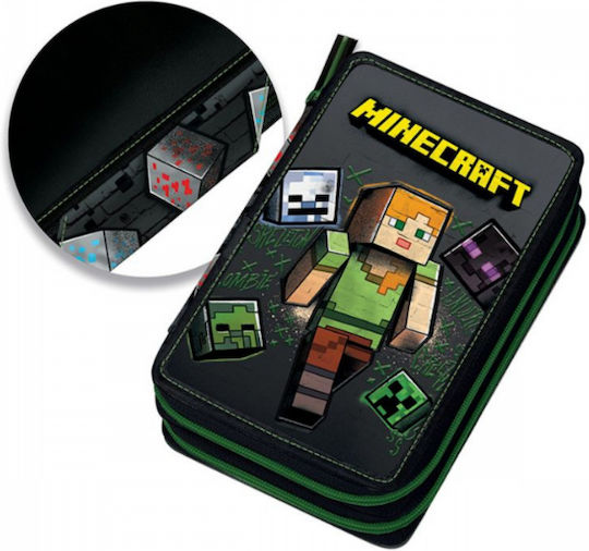 Street Street Minecraft Pencil Case Filled Multicolour