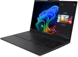 Lenovo ThinkPad T16 Gen 4 16" IPS FHD+ (Seria Ryzen AI 300-7 PRO 350/32GB/1TB SSD/W11 Pro) Negru (Tastatură Engleză Internațională) Lenovo ThinkPad T16 Gen 4 16" IPS FHD+ (Seria Ryzen AI 300-7 PRO 350/32GB/1TB SSD/W11 Pro) Negru (Tastatură Engleză Internațională)
