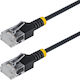 StarTech U/UTP Cat.6a Ethernet Network Cable 0.5m Black