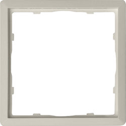 Switch Frame Single Light Grey Lineme Gena 50-00621-32