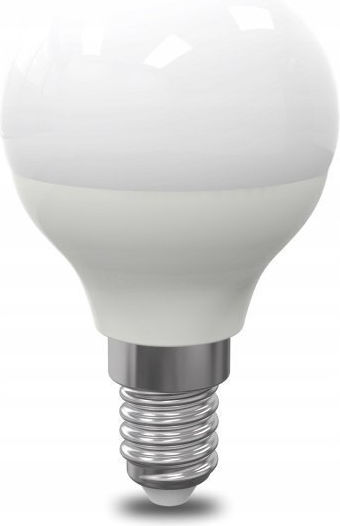 Helios LED Лампа 6W За Цокъл E14 И Форма P45 Топло Бяло 550 Лумени