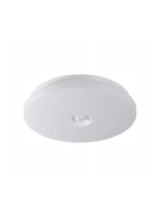 Kanlux Fogler Deckenleuchte montieren 33cm Weiß mit Integrierte LED