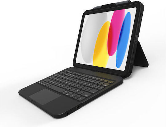 Zagg Keys Flip Cover Ανθεκτική (10.9-11in Ipad (a16/10th Gen))