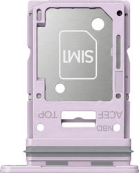 Clappio Sim Tray Samsung Galaxy A35 Hybrid Slot Purple Clappio Sim Tray Samsung Galaxy A35 Hybrid Slot Purple