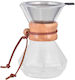 Pour Over Octagon Belogia 400ml Ξύλινη Λαβή