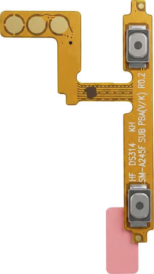 Clappio Volume Button Flex Cable Samsung Galaxy A25 5g M35 5g Ribbon Cable Golden
