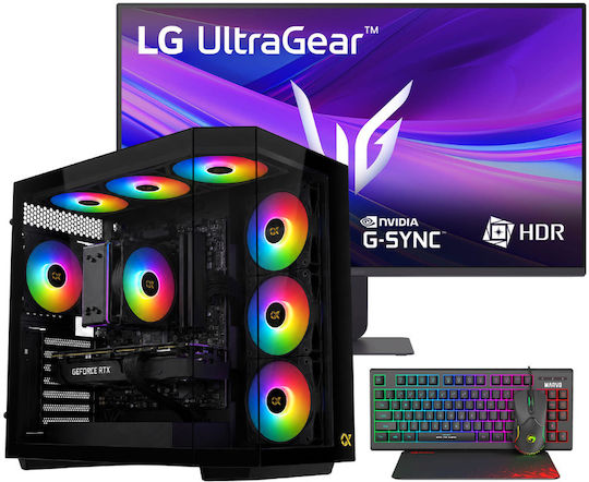 Vengeance Gamer's Choice Nordic-V8 Gaming Desktop PC (Ryzen 7-9700X/32GB DDR5/1TB SSD/Radeon RX 9070 XT/No OS)