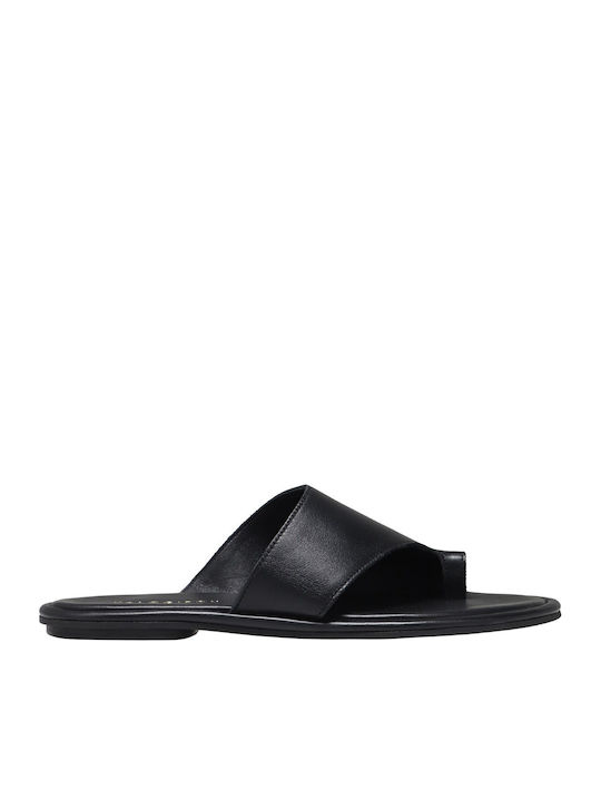 Kalogirou Deriμα Γυναικεία Flache Sandalen Schw...