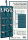 Fabric Hanging Clothes Organizer in Beige Color 45x85cm