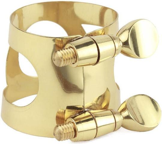 Stewart Ellis Ligatur für Alto Saxophon Goldlack
