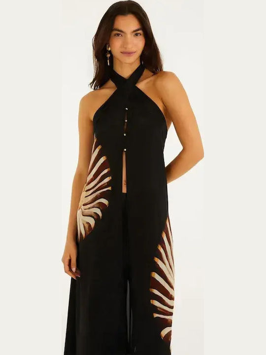 Sleeveless Black Tunic
