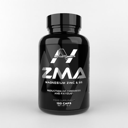 Nutriyummy ZMA / Цинк / Магнезий С Витамин B6 120 Капсули Nutriyummy