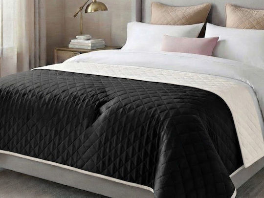 Domus Flow Υπέρδιπλο Μαύρο 220x240cm Domus Flow Υπέρδιπλο Μαύρο 220x240cm