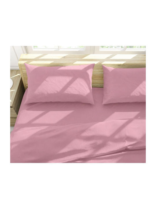 Viopros Basic Tagesdecken Monö Rosa 160x240cm