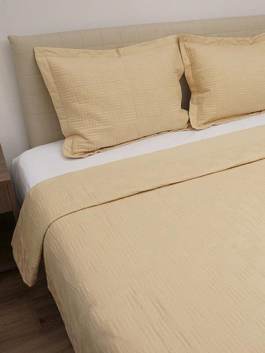 Sunshine Sunshine Coverlets Set Double from Percale Cream 220x240cm