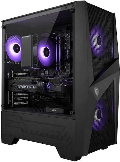 Vengeance Sovereign-V8 MSI Edition Гейминг Настолен Компютър (Ryzen 7-8700F/16GB DDR5/1TB SSD/GeForce RTX 5060 Ti/Без Операционна Система)