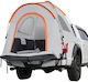 Cort Camping pentru Automobil Gri cu Dublu Material 3 Anotimpuri 160x165x170cm