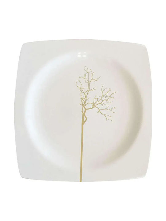 Cryspo Trio Kyoto Porcelain White Tea Set 15 Pi...