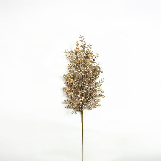 InTheBox Weihnachtskranz Dekoratives Kunststoff Zweigstelle Länge 81cm 6 Stück Gold