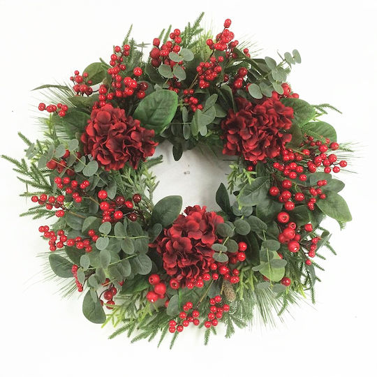 InTheBox Liberta Weihnachtskranz aus Kunststoff mit einem Durchmesser von 66cm Grün