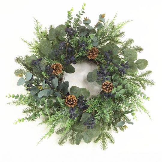 InTheBox Weihnachtskranz aus Kunststoff mit 51cm Durchmesser Grün