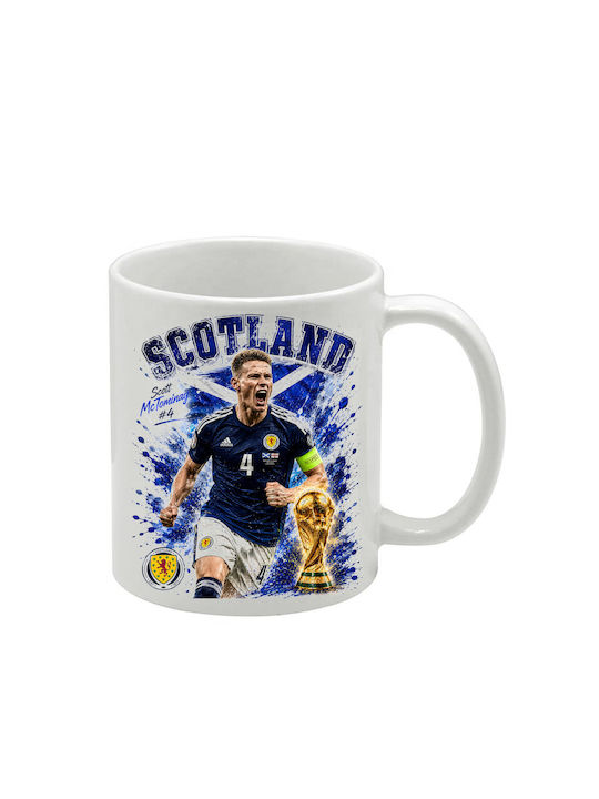 White Mug World Cup 2026 Scott Mctominay