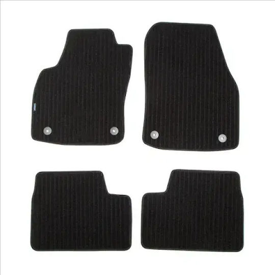 Petex Μπροστινά Πατάκια 4τμχ για Opel Astra 2004-2014 Μαύρα