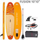 Aqua Marina Fusion Inflatable SUP Board with Le...