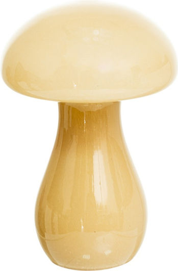 Zen Collection Decorative Mushroom Made of Glass 15x15x22cm