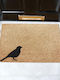 Artsy Mats Doormat Made of Coconut Tree with Non-Slip Backing Bird 60x40cm