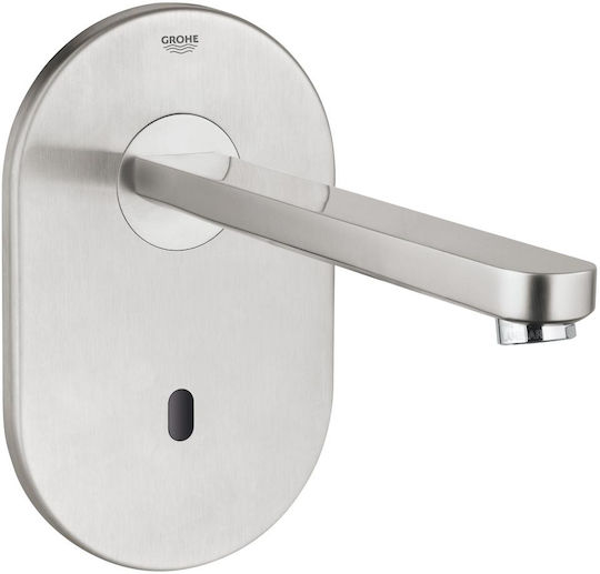 Grohe Eurosmart Built-in Faucet Mixer for Bathroom Sink Silver