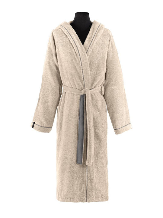 Guy Laroche Halat de baie casual cu glugă Natur...