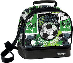 Graffiti Geantă De Prânz Fotbal Husă 20x16x22cm