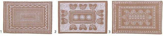 Σουπλά Ψάθινο Καφέ 45x30cm Σουπλά Ψάθινο Καφέ 45x30cm