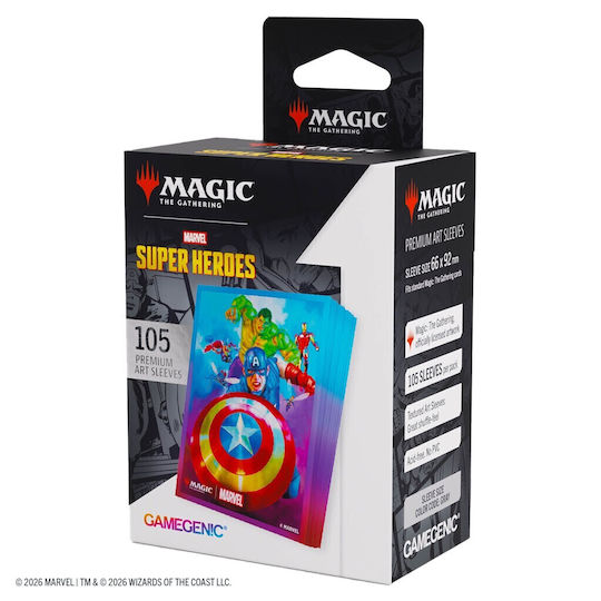 Gamegenic Super Heroes Magic: The Gathering Kartenhüllen Standardgröße