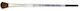 Oval Highlighting Brush No 1/2 Softgrip Acrylic Oil Watercolor Sg75mss-1/2