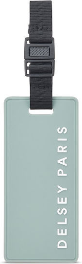 Delsey Luggage Label Green