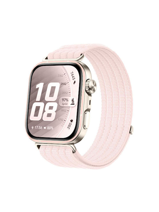 Techsuit Pink Wearable Strap Huawei Watch Fit 5 Techsuit Pink Wearable Strap Huawei Watch Fit 5