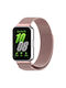 Techsuit Tragbares Band Aus Rostfreiem Stahl Rosa (Galaxy Fit3)