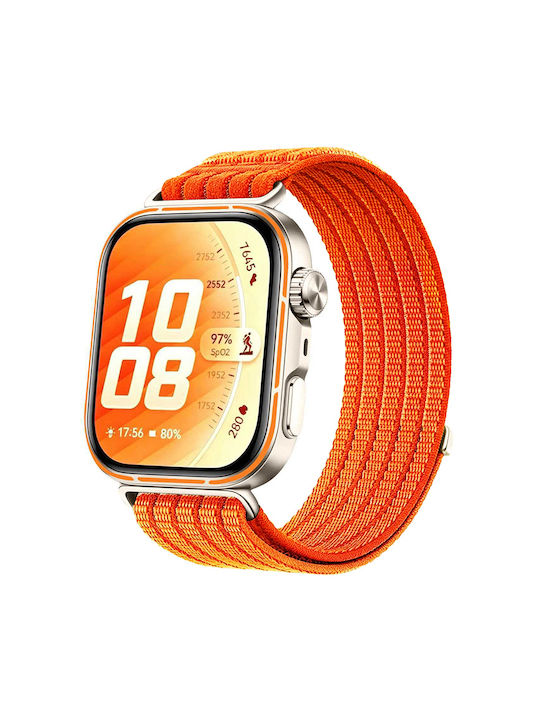 Techsuit Кайшки За Смарт Часовници Оранжев Huawei Watch Fit 5 Techsuit Кайшки За Смарт Часовници Оранжев Huawei Watch Fit 5