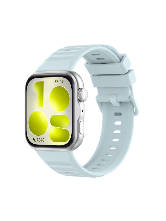 Techsuit W082 Silicone Strap Light Blue Huawei ...