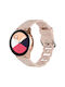 Brățară din Silicon Donut Hollow pentru Xiaomi Watch S5 46mm Xiaomi Watch 5 47mm Roz Nisipiu