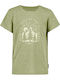 Kinderoberteile T-Shirt Hellgrün